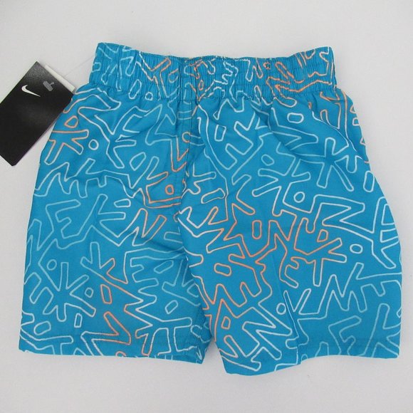 Nike Boys Hyper Breaker Volley Swim Trunks Suit NWT Sz 5 - Picture 6 of 6